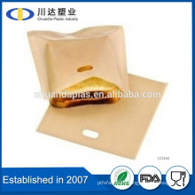 PTFE Fabric ptfe non-stick oven liner reusable non-stick heat resistant sandwich bag toast pocket                        
                                                Quality Choice